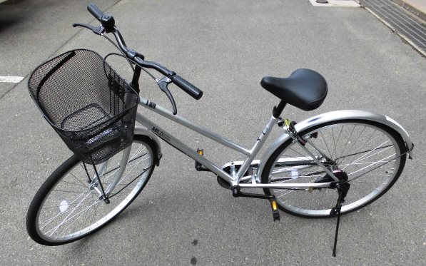 大人用自転車の写真
